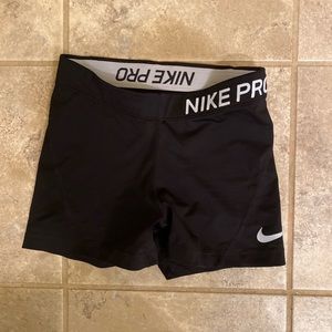 Black Nike Pro Shorts
